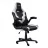 Fotoliu Gaming TRUST GXT 703W RIYE - BLACK/WHITE, PU leather and breathable fabric, adjustable gaming chair with a strong frame, flip-up armrests, Class 4 gas lift, up to 140kg