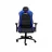 Игровое геймерское кресло TRUST GXT 714B RUYA - BLACK/BLUE, PU leather, 3D armrests, Class 4 gas lift, 90°-180° adjustable backrest, Strong and robust metal base frame, Including removable and adjustable lumbar and neck cushion, Durable double wheels, up to 195 c