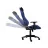 Игровое геймерское кресло TRUST GXT 714B RUYA - BLACK/BLUE, PU leather, 3D armrests, Class 4 gas lift, 90°-180° adjustable backrest, Strong and robust metal base frame, Including removable and adjustable lumbar and neck cushion, Durable double wheels, up to 195 c