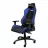 Fotoliu Gaming TRUST GXT 714B Ruya - Black/Blue, PU leather, 3D armrests, Class 4 gas lift, 90°-180° adjustable backrest, Strong and robust metal base frame, Including removable and adjustable lumbar and neck cushion, Durable double wheels, up to 195 c