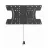 Настенное крепление GEMBIRD TV-Wall Mount for 32-65" "WM-65F-03", Fixed, max. 30 kg, Distance TV to Wall: 22 mm, max. VESA 200 x 400, Black