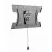 Настенное крепление GEMBIRD TV-Wall Mount for 32-65" "WM-65F-03", Fixed, max. 30 kg, Distance TV to Wall: 22 mm, max. VESA 200 x 400, Black