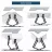 Настенное крепление GEMBIRD TV-Wall Mount for 32-75" "WM-75ST-02", Full motion double arm, max.45 kg, Wall distance 55 - 490 mm, max. VESA 600 x 400, Suitable for corner installation, Black