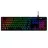 Gaming keyboard HyperX ALLOY ORIGINS PBT MECHANICAL GAMING KEYBOARD (US LAYOUT), Red - Linear key switch, High-quality, Durable PBT keycaps, Backlight (RGB), 100% anti-ghosting, Key rollover: 6-key / N-key modes, Ultra-portable design, Solid-steel frame, USB
