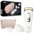 Epilator BRAUN PL5347 Silk-expert Pro 5, 10 trepte viteza, 3 duze, Alb, Auriu
