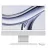 PC All-in-One APPLE iMac 24" MQRK3RU/A Silver (M3 8Gb 512Gb), 24" 4480x2520 4.5K Retina, Apple M3 8-core CPU 10-core GPU, 8Gb, 512Gb, Gigabit Ethernet, Mac OS Sonoma, RU