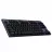Игровая клавиатура LOGITECH Gaming Wireless Keyboard G915 TKL, Mechanical, Ultra thin, GL Tactile, Aluminum, Media сontrols, Volume roller, RGB, 2.4GHz+BT, EN, Carbon.