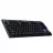 Gaming keyboard LOGITECH Gaming Wireless Keyboard G915 TKL, Mechanical, Ultra thin, GL Tactile, Aluminum, Media сontrols, Volume roller, RGB, 2.4GHz+BT, EN, Carbon.