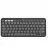 Комплект (клавиатура+мышь) LOGITECH Wireless Keyboard & Mouse Pebble 2 Combo, Compact, Low-profile, Multi-Device, 4000dpi, 3 buttons, 2xAAA/1xAA, 2.4Ghz+BT, EN, Graphite.