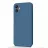 Чехол HELMET Liquid Silicone Samsung A05, Blue