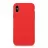 Husa HELMET LIQUID SILICONE IPHONE XS MAX, RED