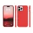 Husa HELMET SILICONE SOFT TOUCH IPHONE 14 PRO MAX, RED