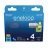 Acumulator PANASONIC AAA Eneloop 800mAh, Blister*4, with Batterybox, BK-4MCDEC4BE