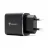 Зарядное устройство HELMET Wall Charger USB/Type-C QC3.0 18W (Сable 3 in1), Black