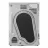 Masina de uscat rufe LG RH90V9AV4N, Standard, 9 kg, Condensare cu pompa de caldura, 12 programe, Alb, Negru, A+++