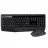 Комплект (клавиатура+мышь) LOGITECH Wireless Keyboard & Mouse MK345, Media keys, Spill-resist, Palm rest, 1000dpi, 3 buttons, 2xAAA/1xAA, 2.4 Ghz, EN, Black