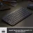 Kit (tastatura+mouse) LOGITECH Wireless Keyboard & Mouse MX Keys Mini Combo, Compact, Quiet typing, Backlit, 4000dpi, 6 buttons, 2.4Ghz+BT, EN, Graphite.