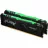 RAM KINGSTON 32GB DDR4-3733MHz FURY Beast RGB (Kit of 2x16GB), (KF437C19BB12AK2/32), CL19-23-23, 1.35VCapacitatea Memoriei (Total): 32 GB Tip Memorie: DDR4 SDRAM Frecvență memorie: 3733 MHz Viteza de memorie nominală: PC4-29800 Latență CAS: CL1