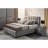 Кровать Ambianta Fancy, Серый, 180x200