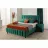 Кровать Ambianta FANCY, Зеленый, 180x200