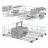 Masina de spalat vase incorporabila GORENJE GV 642 E90, 13 seturi, 6 programe, Alb, A++