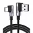 Cablu UGREEN UGREEN Cable USB Male to Type-C Male 3.0 90-Degree Angled US385 3A 1m, Black