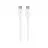 Cablu Ttec CABLE TYPE-C TO TYPE-C 3A (1M), WHITE