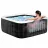 Bazin INTEX Jacuzzi SPA PureSpa Greystone Deluxe 211×211×71, 795L, 4 persoane (28450)