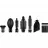 Perie cu aer Rowenta HAIR HOT AIR STYLER CF635LF0, 800 W, 3 viteze, Negru