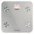 Cantar de podea Tefal BM9600S1, 160 kg, Sticla calita, Argintiu