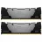 Модуль памяти KINGSTON 32GB DDR4-4000MHz FURY Renegade (Kit of 2x16GB) (KF440C19RB12K2/32), CL19, 1.35V, Black