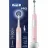 Periuta de dinti electrica Oral-B Electric Toothbrush Braun D305.513.3 Pro Series 1 Pink Cross Action, 48000 puls/min, Timer, Roz, Alb
