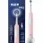 Periuta de dinti electrica Oral-B ELECTRIC TOOTHBRUSH BRAUN D305.513.3 PRO SERIES 1 PINK CROSS ACTION, 48000 puls/min, Timer, Roz, Alb