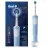 Periuta de dinti electrica Oral-B Electric Toothbrush Braun Vitality Pro Protect X Clean Vapor Blue, 7600 RPM, Timer, Albastru deschis, Alb
