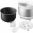 Multifierbator PHILIPS HD4713/40, 5 l, 980 W, 60 programe, Alb, Argintiu