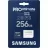 Card de memorie Samsung 256GB MICROSD (CLASS 10) UHS-I (U3)+SD ADAPTER, Samsung PRO Ultimate "MB-MY256SA" (R/W:200/130MB/s)