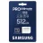 Card de memorie Samsung 512GB MicroSD (Class 10) UHS-I (U3)+SD adapter, Samsung PRO Ultimate "MB-MY512SA" (R/W:200/130MB/s)