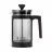 French-press POLARIS COFFEE TEA MAKER ALBERO-1000FP, 1 l, Sticla, Plastic, Negru