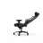 Игровое геймерское кресло DXRacer CRAFT-23-L-NW-X1, BLACK/WHITE, Gazlift, 150 kg, 145-185 cm, Premium PU leather, Recline 90°-135°, 4D Armrests, Tilt angle lock, Head cushion, built-in lumbar support, Aluminium wheelbase, 2.36" PU Caster, W-2