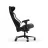 Игровое геймерское кресло DXRacer CRAFT-23-L-NW-X1, BLACK/WHITE, Gazlift, 150 kg, 145-185 cm, Premium PU leather, Recline 90°-135°, 4D Armrests, Tilt angle lock, Head cushion, built-in lumbar support, Aluminium wheelbase, 2.36" PU Caster, W-2