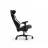 Игровое геймерское кресло DXRacer CRAFT-23-L-NW-X1, BLACK/WHITE, Gazlift, 150 kg, 145-185 cm, Premium PU leather, Recline 90°-135°, 4D Armrests, Tilt angle lock, Head cushion, built-in lumbar support, Aluminium wheelbase, 2.36" PU Caster, W-2