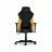 Игровое геймерское кресло DXRacer DRIFTING-23-L-NY-X1, BLACK/YELLOW, EPU Leather, Recline 90°-135°, 3D Armrests, Head and Lumbar cushions, Aluminium wheelbase, 2.36" PU Caster, W-23.5kg