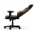 Игровое геймерское кресло DXRacer DRIFTING-23-L-NY-X1, BLACK/YELLOW, EPU Leather, Recline 90°-135°, 3D Armrests, Head and Lumbar cushions, Aluminium wheelbase, 2.36" PU Caster, W-23.5kg