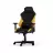 Игровое геймерское кресло DXRacer DRIFTING-23-L-NY-X1, BLACK/YELLOW, EPU Leather, Recline 90°-135°, 3D Armrests, Head and Lumbar cushions, Aluminium wheelbase, 2.36" PU Caster, W-23.5kg