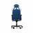 Игровое геймерское кресло DXRacer GLADIATOR-23-L-BW-X1, Blue/White, Gaslift class 4, 150 kg, 180-200 cm, Premium PVC leather, Full tilt, Recline 90°-135°, 3D Armrests, Headrest and lumbar cushions, 6 cm PU Caster, W-22,15 kg
