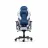 Fotoliu Gaming DXRacer GLADIATOR-23-L-BW-X1, Blue/White, Gaslift class 4, 150 kg, 180-200 cm, Premium PVC leather, Full tilt, Recline 90°-135°, 3D Armrests, Headrest and lumbar cushions, 6 cm PU Caster, W-22,15 kg