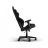Игровое геймерское кресло DXRacer GLADIATOR-23-L-N-X1, BLACK, Gaslift class 4, 150 kg, 180-200 cm, Premium PVC leather, Full tilt, Recline 90°-135°, 3D Armrests, Headrest and lumbar cushions, 6 cm PU Caster, W-22,15 kg