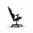 Fotoliu Gaming DXRacer GLADIATOR-23-L-NW-X1, Black/White, Gaslift class 4, 150 kg, 180-200 cm, Premium PVC leather, Full tilt, Recline 90°-135°, 3D Armrests, Headrest and lumbar cushions, 6 cm PU Caster, W-22,15 kg