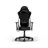 Fotoliu Gaming DXRacer GLADIATOR-23-L-NW-X1, BLACK/WHITE, Gaslift class 4, 150 kg, 180-200 cm, Premium PVC leather, Full tilt, Recline 90°-135°, 3D Armrests, Headrest and lumbar cushions, 6 cm PU Caster, W-22,15 kg