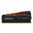 RAM KINGSTON 32GB (Kit of 2*16GB) DDR4-2666 FURY®, Beast DDR4 RGB, PC21300, CL16, 1Rx8, 1.2V, Auto-overclocking, Asymmetric BLACK low-profile heat spreader, Dynamic RGB effects featuring Kingston FURY Infrared Sync technology, Intel XMP Ready (Extreme Me